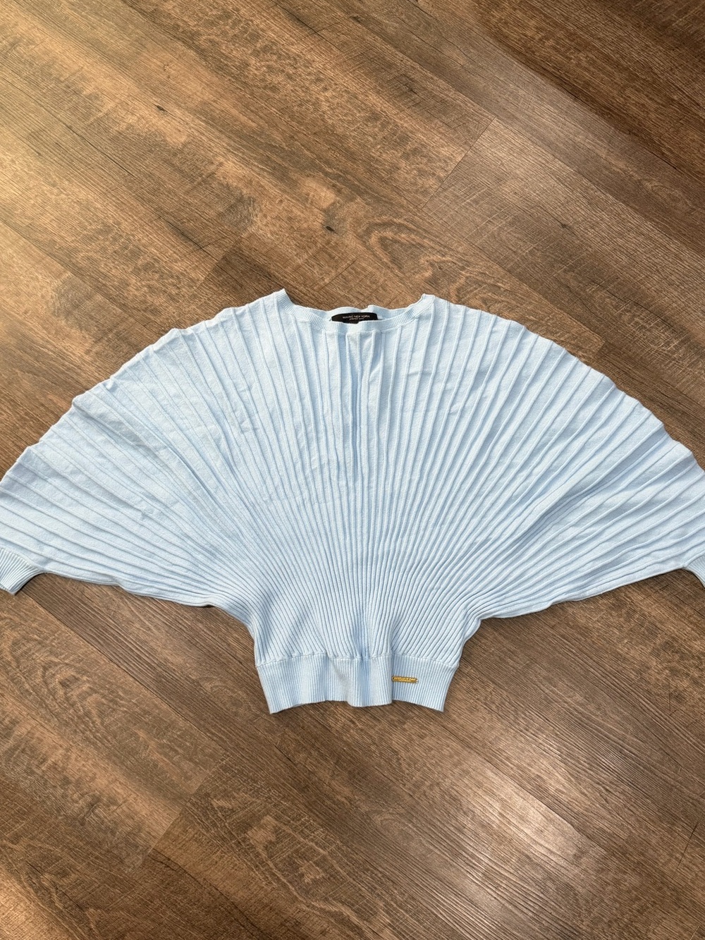 Marc New York by Andrew Marc Pleated Knit Sweater